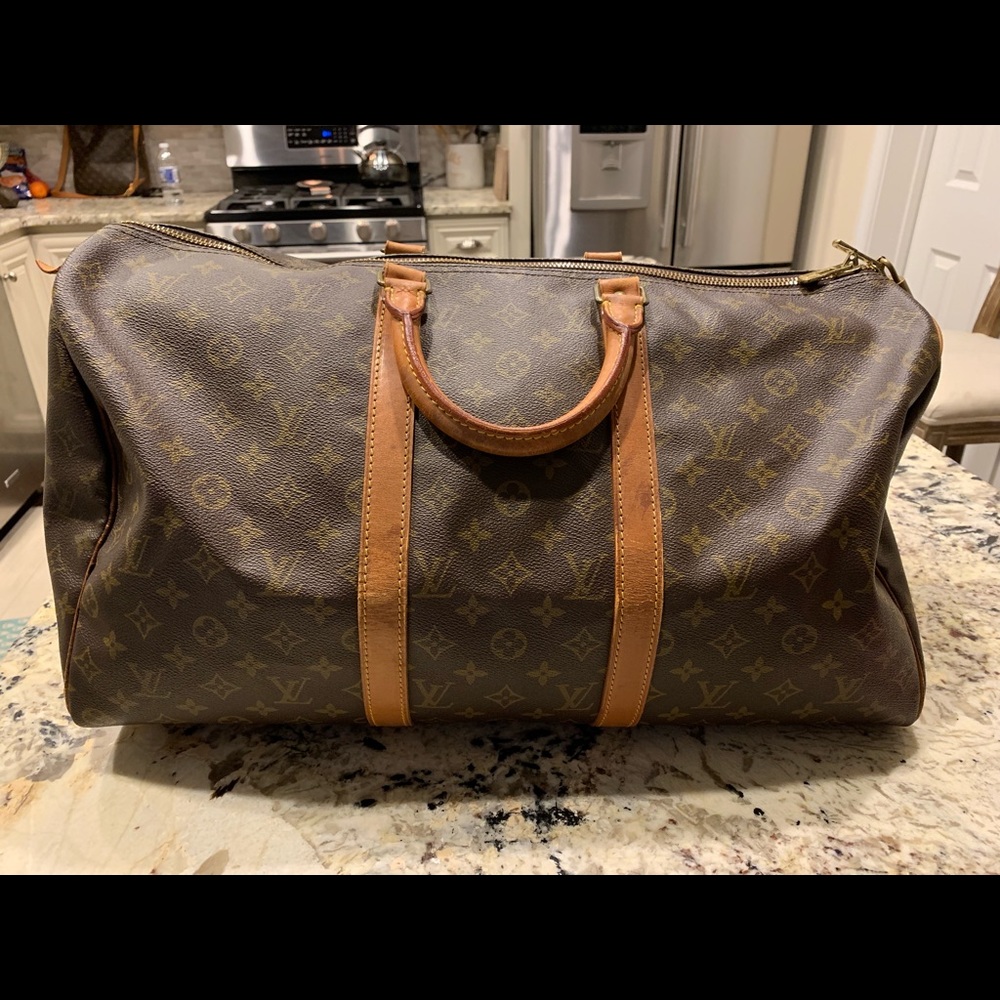 Louis Vuitton Monogram KeepAll 50